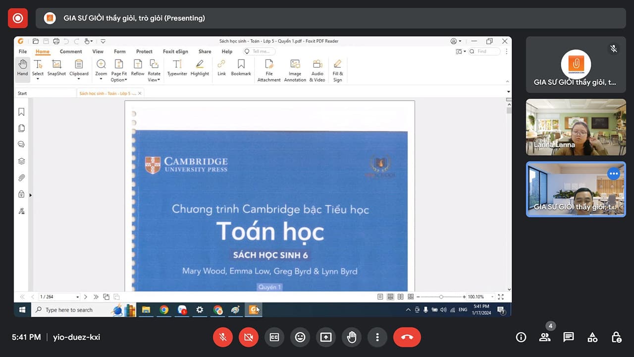 Dạy theo phương pháp quốc tế