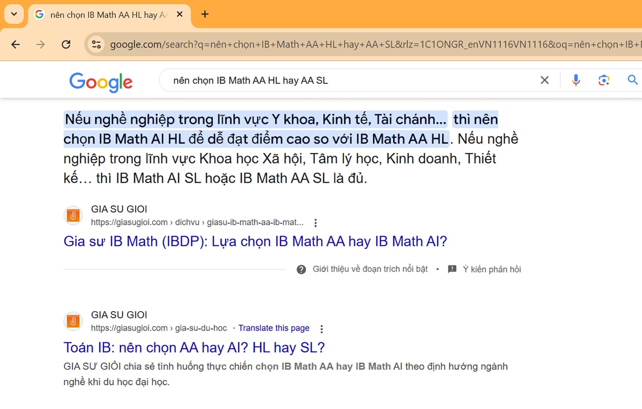 Toán IB: Sai lầm khi chọn IB Math HL nên biết trước khi quá muộn!