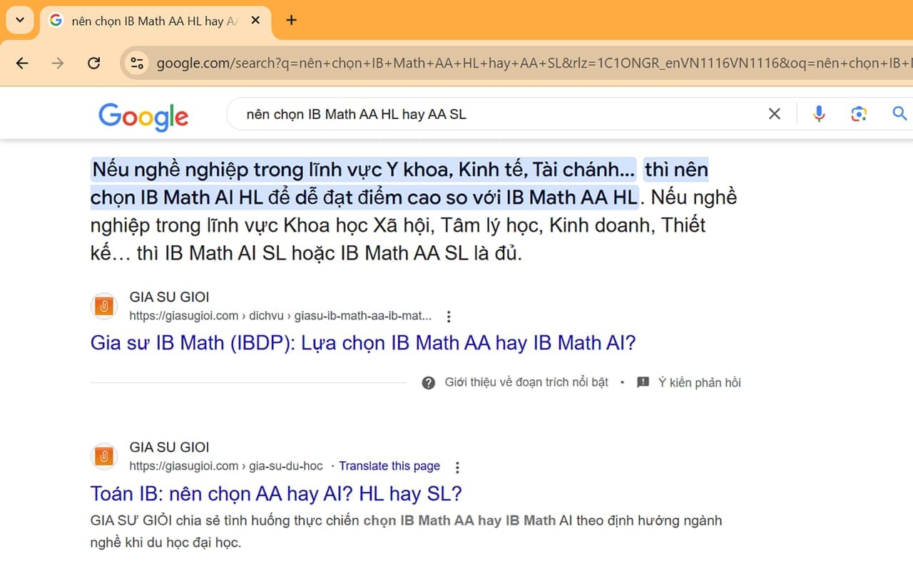 Toán IB: Sai lầm khi chọn IB Math HL nên biết trước khi quá muộn!